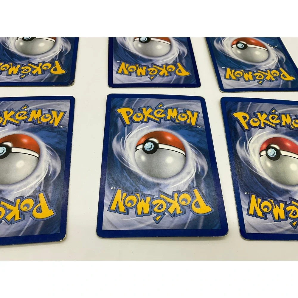 Pokemon Water Type Card Lot Squirtle Psyduck Goldeen Cubchoo Vanillish Energy